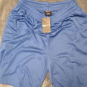 Men's Blue Athletic Shorts